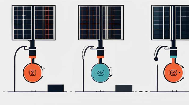 How to open the solar float valve