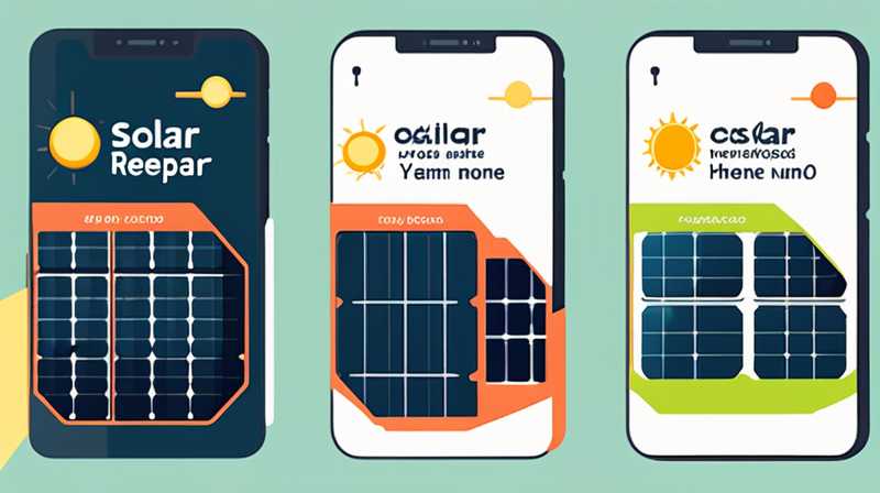 What is the phone number for solar panel repair technicians?