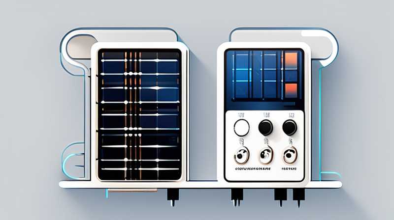 How to defrost the solar energy controller