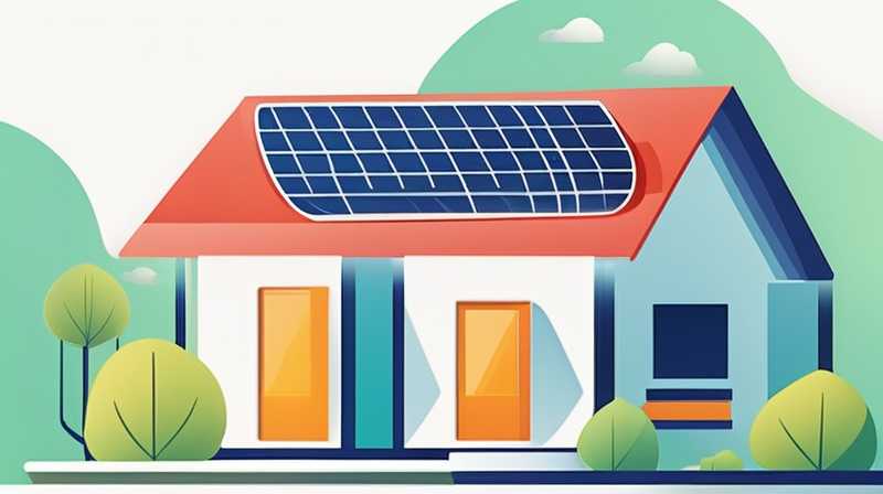 Where to install solar energy for self-built houses