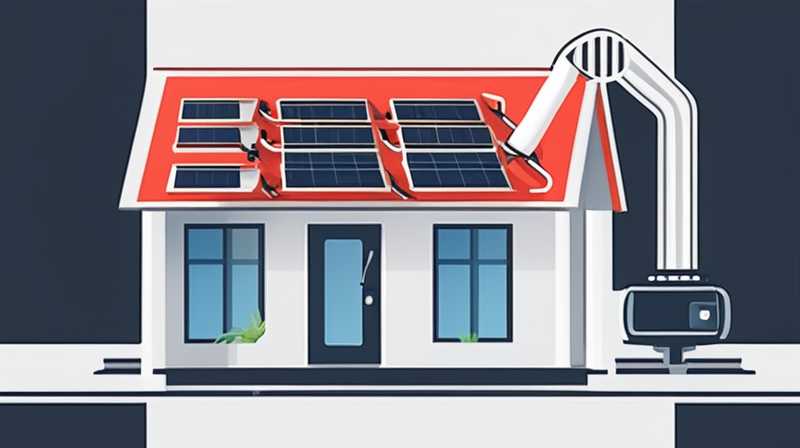 How to connect the solar integrated pump