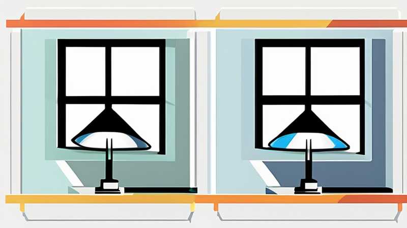 How to remove the solar panel of the window sill wall lamp