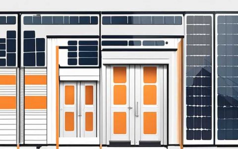 How to hoist solar panels into the corridor