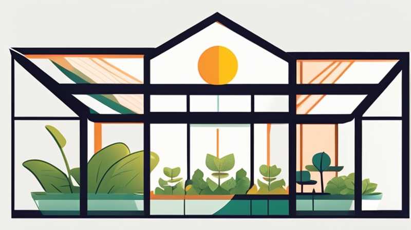 What is a solar greenhouse used for?