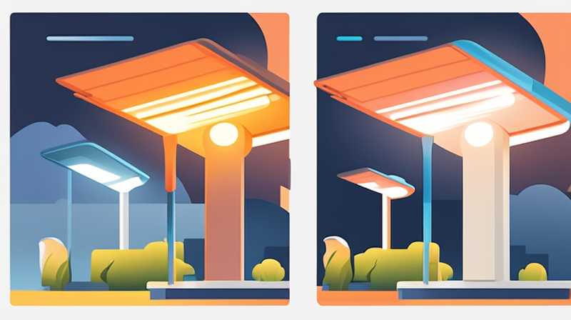 How to delay the lighting of solar street lights