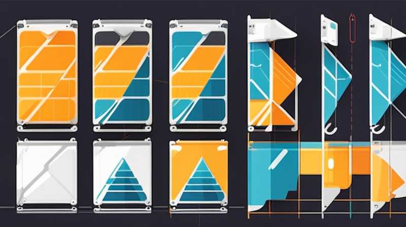 How to connect foldable solar panels