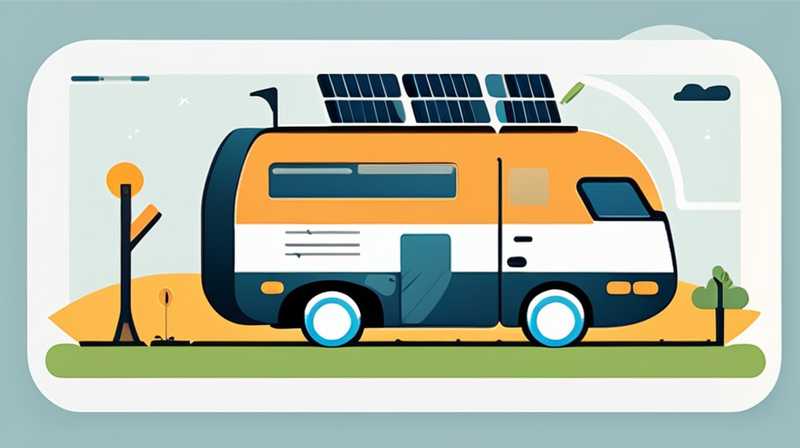 How to use solar panels for RV self-driving