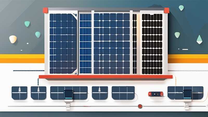 What kind of battery is used in solar panels