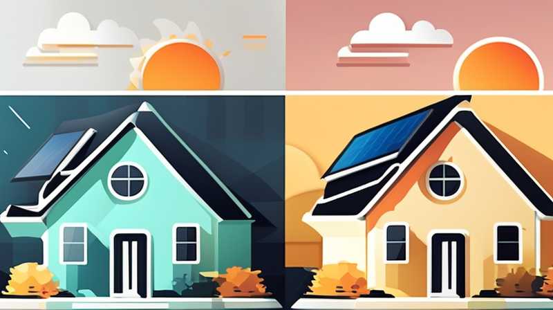 What is the material of home solar energy