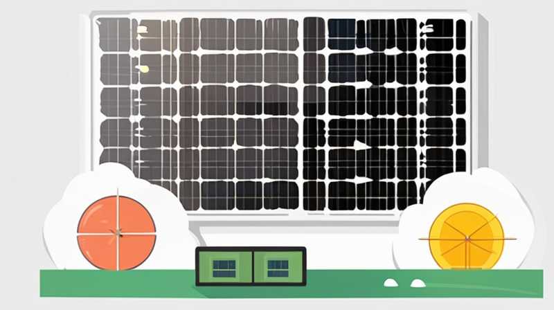 How much electricity can a 4-square-meter solar panel generate?