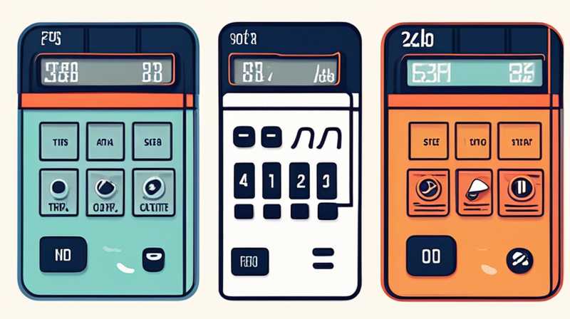 How to turn on and off a solar calculator