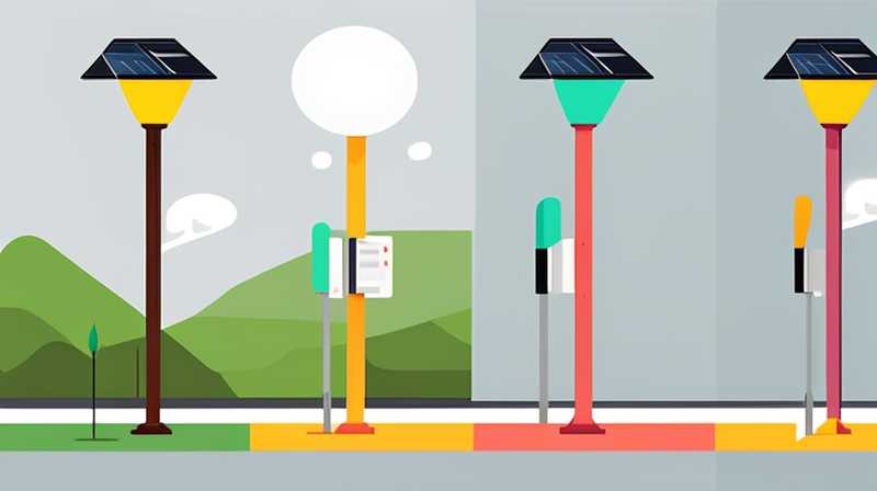 How much does it cost for solar street lights with monitoring