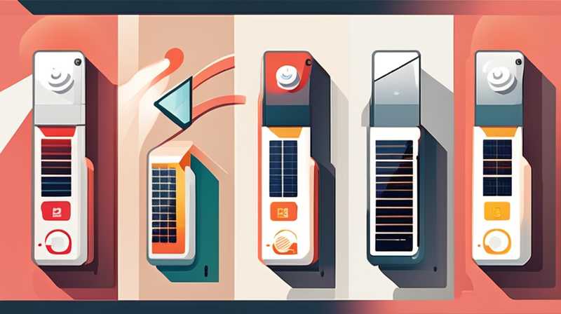 How to take out the detector from solar energy