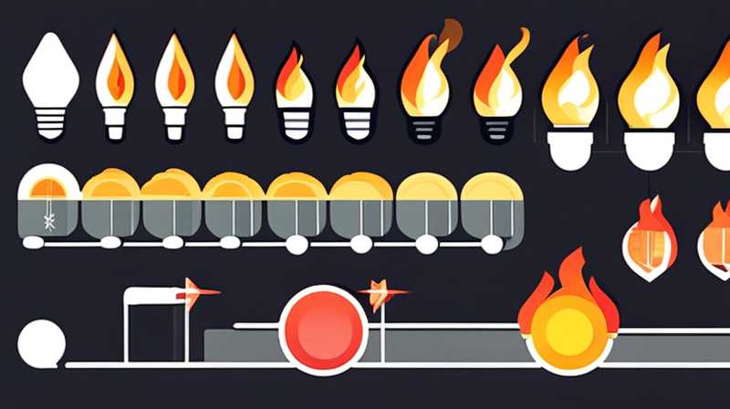 Do solar lights need fire? How many degrees