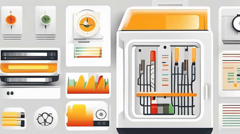 ¿Cuál es el principio de transmisión de energía del gabinete de almacenamiento de energía?