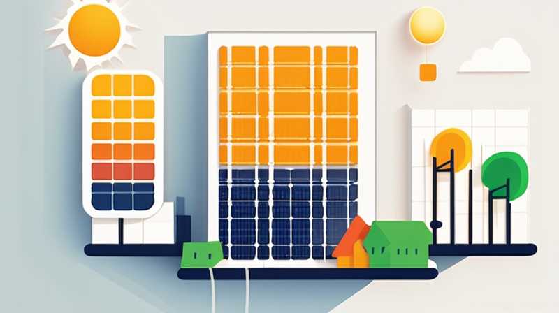 How many square meters can solar energy generally be installed?