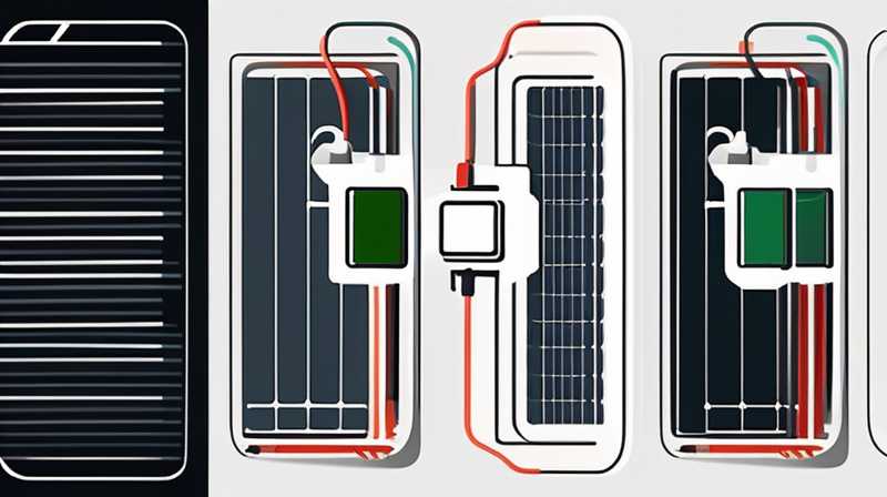 How to lengthen the solar charging panel cable