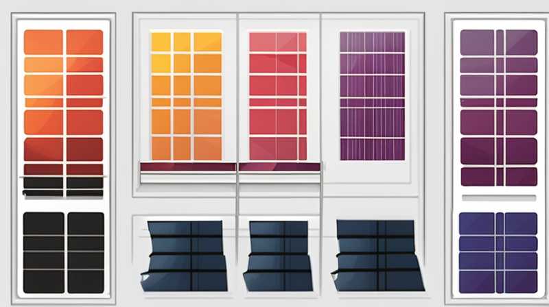 What are the specifications of window solar panels?