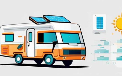 How many watts of solar energy does a motorhome have?