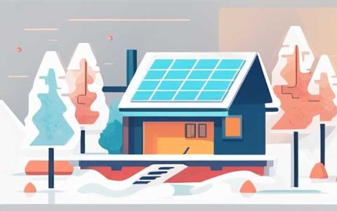 What to do if the solar energy is frozen in winter