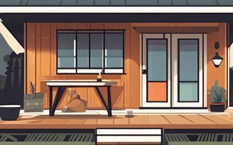 How to install solar panel lights in a wooden house