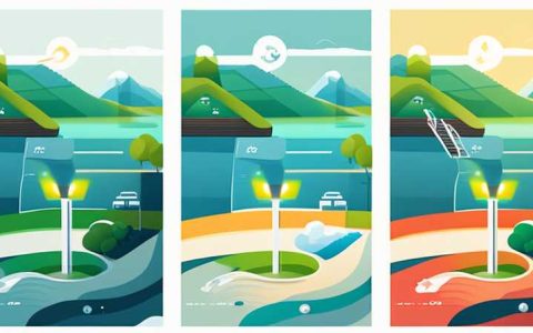 How many volts of solar power can be generated in the river?