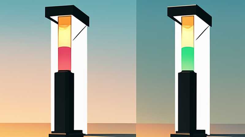 How to install solar gate post lights