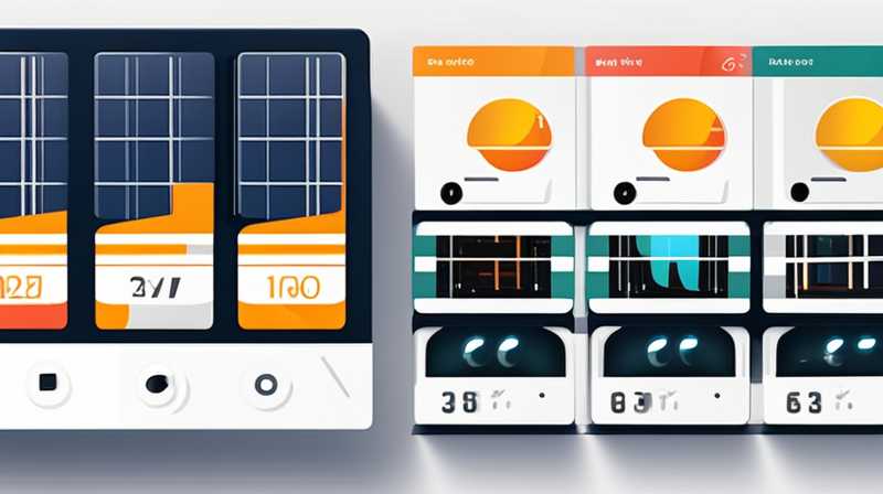 How to calculate the solar panel