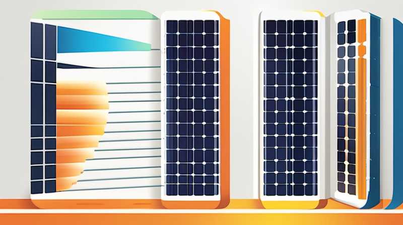 How to connect solar photovoltaic panels to light strips