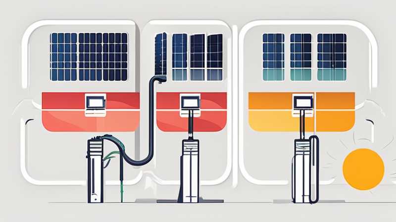 How many volts does a solar pump have?