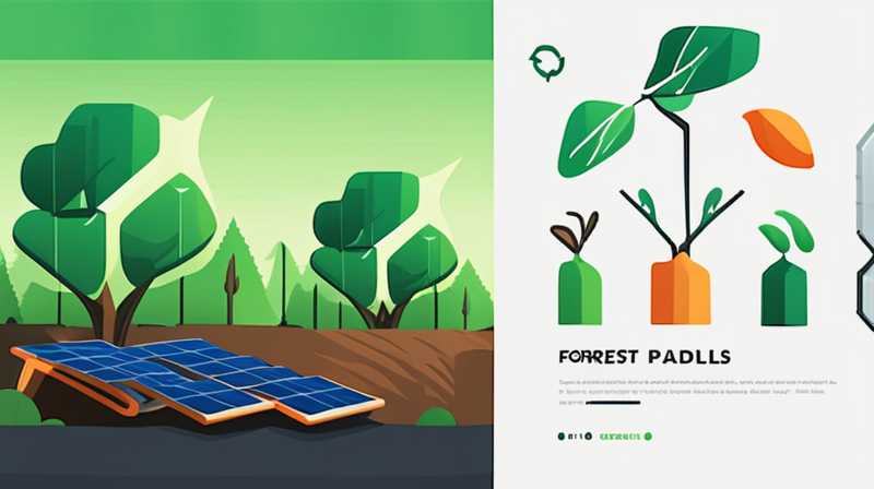 How to recycle forest solar panels