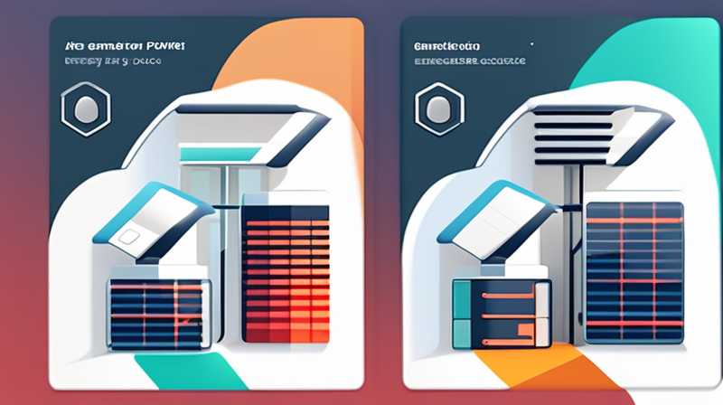 How to store energy after solar power generation