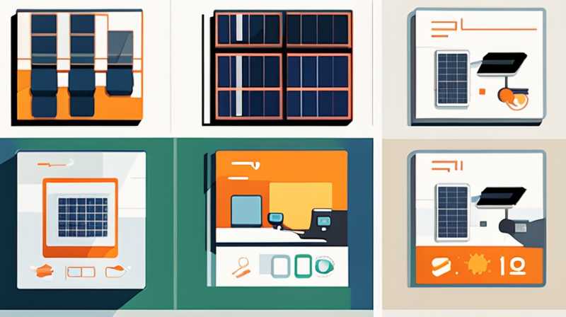 How many watts are there in a solar panel of nine square meters?