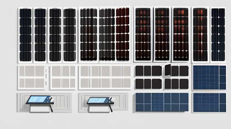 What are the components of polycrystalline solar panels?