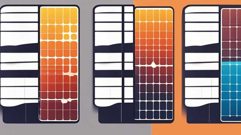 How to block the structure of solar panels