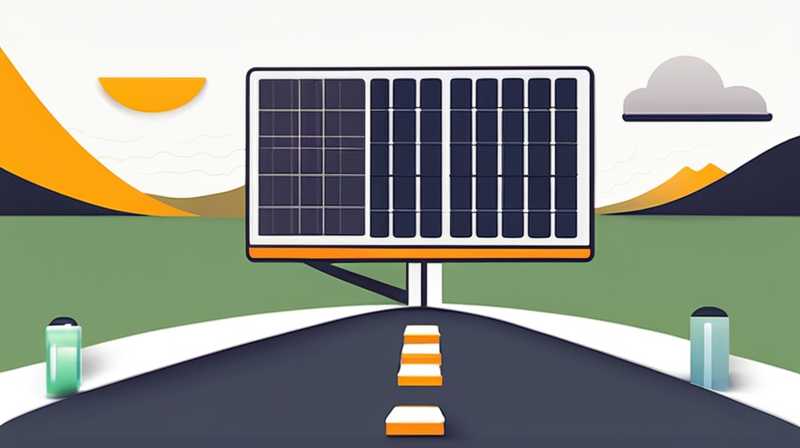 How many watts does the solar road light have?