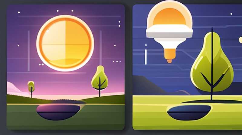 Why do outdoor solar lights shine so brightly?