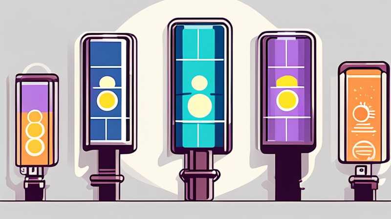 How to control solar led lights