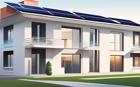 How to install solar panels on the roof of a Datong