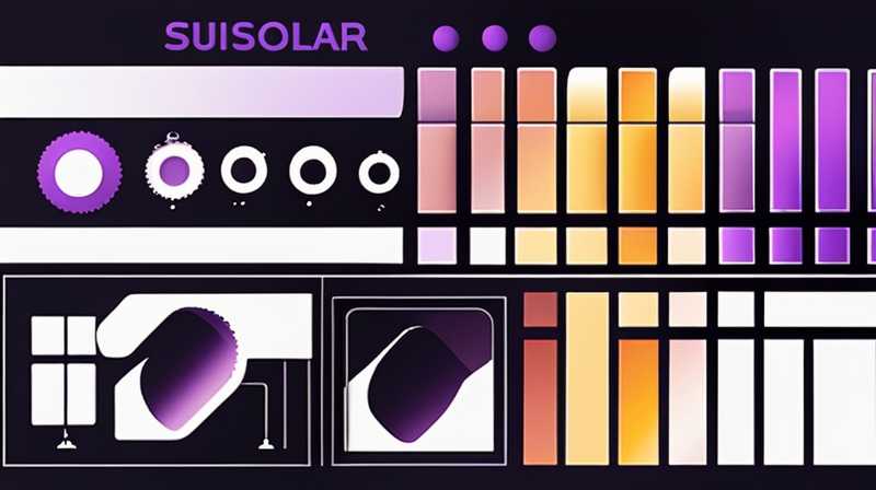 What is the purple solar tube?