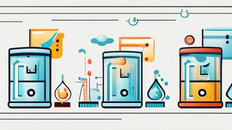 ¿Cuánto tiempo tarda en llenarse de agua el gabinete de almacenamiento de energía?