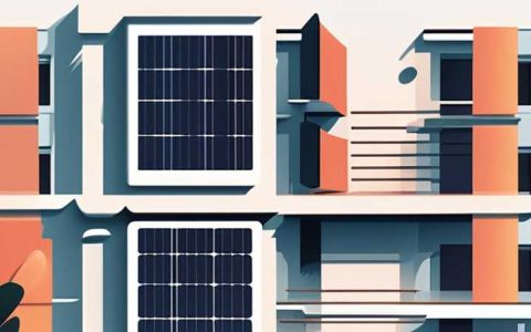 Why is the balcony solar panel flickering?