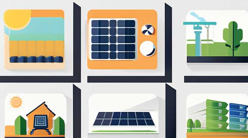 What is a solar array installation group?