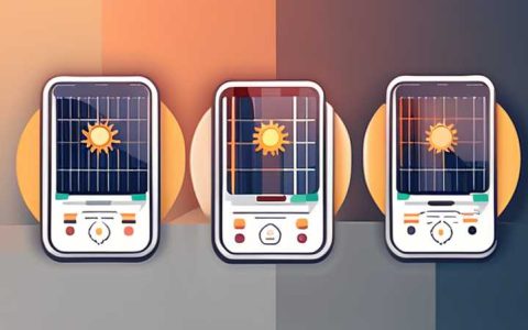 How to adjust solar energy to timing mode