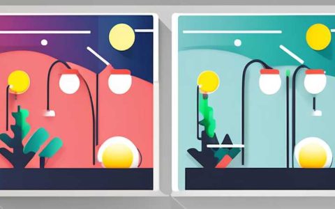 How to adjust solar fluorescent lamps