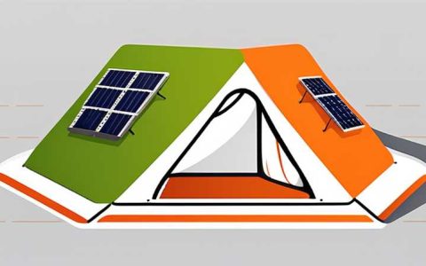How to open the lid of a solar tent