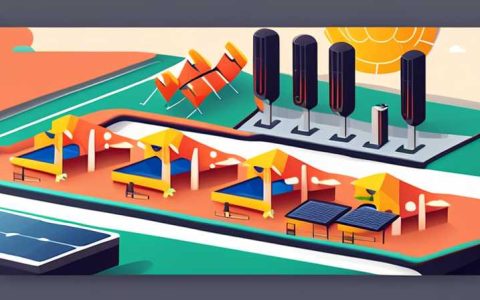 Where did the solar energy logistics park catch fire?