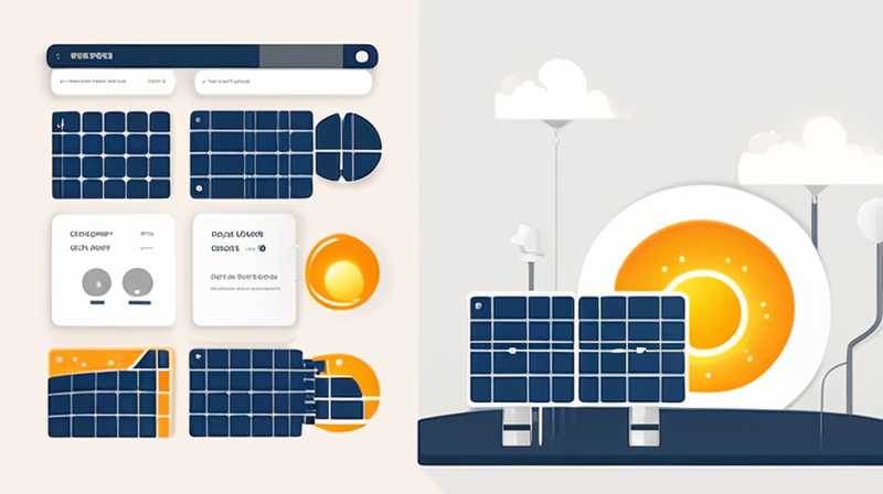 How are solar photovoltaic panels connected in series?