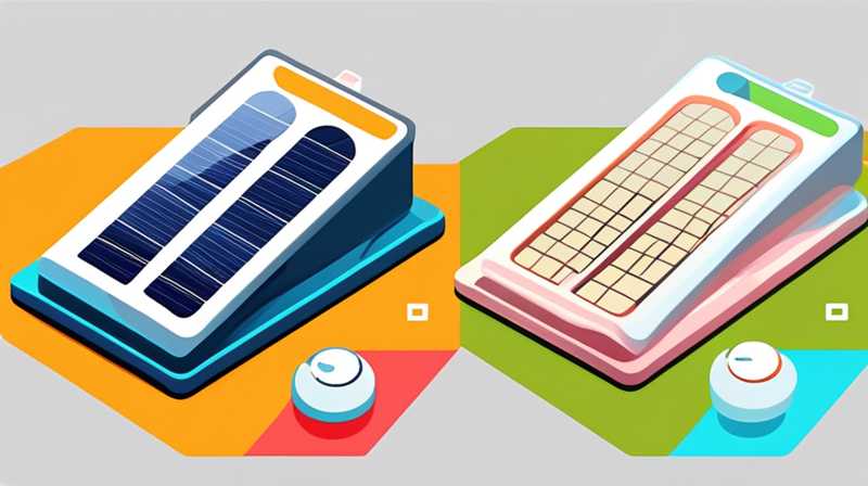 How to charge batteries with a solar charger