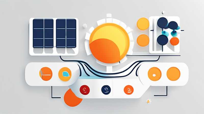 What process does a solar cell go through?